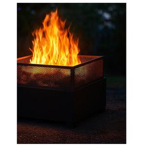 Modern Outdoor Metal <b>Fire</b> Pit Natural Gas 9999 BTU Landscape Decoration Patio Heating Evening Social Interaction Wholesale India - Product Image 4