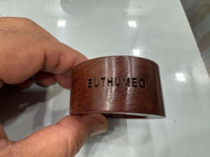 Anillos de Servilleta Vintage de Madera Ecológicos Hechos a Mano, Decoración para Eventos de Boda al por Mayor, Tamaño Normal, Directo de la India - Product Image 2