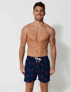 Shorts de Playa para Hombre, Shorts de Baño de Verano con Cintura Elástica - Product Image 1