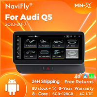 MEKEDE EU STOCK MNX Android Car Multimedia MTK8781 12+512GB  Système multimédia automobile pour Audi Q5 2010-2017