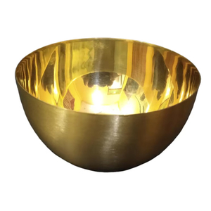 Bols à fruits antiques Design traditionnel plats de service jetables en laiton pour l'approvisionnement en vrac bols à fruits décoratifs en laiton - Product Image 5