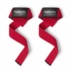 Correas de Levantamiento de Pesas con Soporte de Agarre, Almohadilla de Neopreno de 5 mm, 24 Pulgadas de Largo, Logotipo, Color y Diseño Personalizados, Mezcla de Algodón - Product Image 1