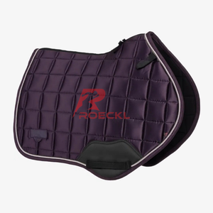 Tapis de selle de cheval anglais en gros de qualité supérieure tissu respirant durable doublure douce conception équestre confortable entraînement équitation - Product Image 2