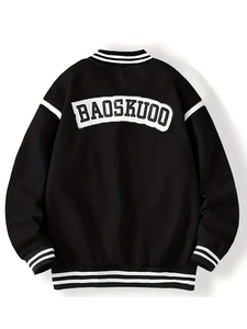 Venta caliente Versity Chaquetas Custom Cool Style Fleece Winter Versity Chaquetas Béisbol Bomber Versity Chaquetas para hombres - Product Image 3