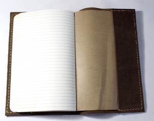 Diario de Cuero de Búfalo Recargable, Hecho a Mano, Estilo Ejecutivo, con Acabado Antiguo Personalizado para Escuelas - Product Image 6