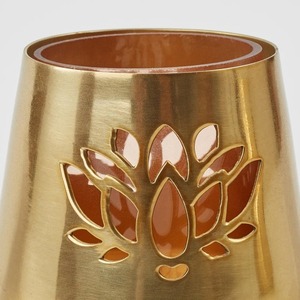Lotus Votives Metal Iron Candle Holder Navidad Decoración del hogar Candelabros Alta calidad Hecho a mano Fancy Candle Mold - Product Image 3