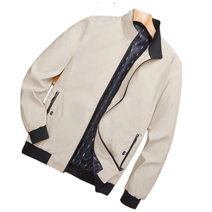 Vestes et manteaux pour hommes, nouvelle veste bomber coupe-vent pour hommes, automne 2024, veste cargo bleue pour hommes, vêtements de plein air, streetwear décontracté - Product Image 4