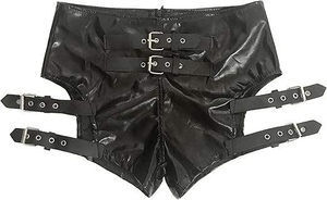 Pantalones cortos de verano a la moda para mujer, pantalones cortos de discoteca de cuero Sexy, pantalones calientes ajustados para club nocturno, ropa informal para levantar glúteos - Product Image 5