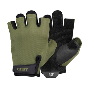 Cómodos guantes de fitness de medio dedo para ejercicio y entrenamiento Guantes antideslizantes para levantamiento de pesas de gimnasio para hombres Equipo deportivo con logotipo personalizado - Product Image 4