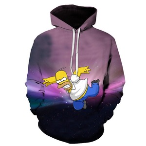 Sweat-shirts en polaire colorés 100% polyester avec logo personnalisé, de haute qualité, épais, lourds, unis, à col rond, avec motif imprimé surdimensionné - Product Image 5