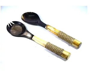 Ensemble de cuillères en corne de haute qualité Fabricant en gros Ensemble de couverts en corne au design élégant Exportateur de l'Inde - Product Image 4