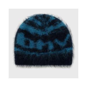 หมวกบีนนี่ทำจากผ้าขนแกะลายโลโก้แบบกำหนดเองหมวกแฟชั่นขายดีหมวกบีนนี่โมแฮร์ดูทันสมัย - Product Image 5