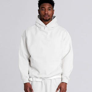 Nuevo diseño logotipo personalizado algodón gimnasio ropa hombres Fitness pulóver con capucha ropa atlética entrenamiento deportes sudaderas con capucha - Product Image 5