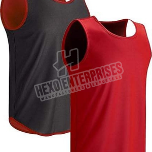 Maillots réversibles sans bas de basket-ball en gros uniformes de basket-ball réversibles personnalisés maillot d'entraînement de basket-ball - Product Image 6