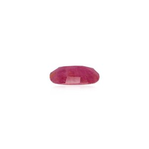 Piedra Preciosa Suelta de Rubí de 3.69 Quilates, Corte Cojín Facetado, Calidad AAAAA, Creada en Laboratorio, Pulida con Calor, Variedad que Incluye Esmeralda y Rojo Fantasía - Product Image 2