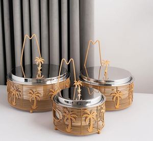 หม้ออุ่นอาหารทำจากโลหะสีดำดีไซน์ทันสมัยหม้ออุ่นอาหารและบุฟเฟ่ต์จานร้อนสำหรับอุ่นอาหาร - Product Image 5