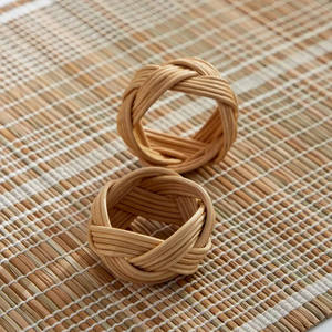 Unique Design Handwoven Rattan <b>Napkin</b> Rings Suitable for Table Decoration <b>Napkin</b> Ring for Wedding in <b>Party</b> and Wedding Decor - Product Image 6