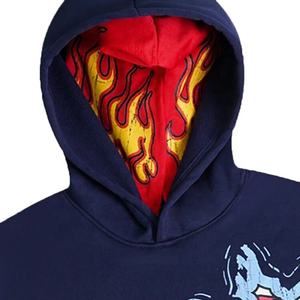 Sweats à capuche sérigraphiés 100% coton de haute qualité surdimensionnés en gros pour hommes sweats à capuche pour hommes sérigraphiés personnalisés - Product Image 4