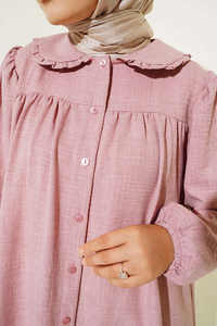 New Season Satin Women's <b>Summer</b> Modest Ethnic Islamic Dress Dubai Muslim Fashion <b>Kaftan</b> Tunic Turkish-Made Abaya Dress - Product Image 2