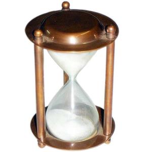 High Quality Nautical Brass <b>Sand</b> Timer Compass Hourglass Unique Design Maritime Promotional Metal Item for Christmas Table <b>Decor</b> - Product Image 3