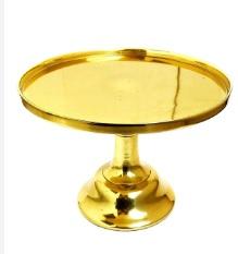 Support de gâteau en métal de couleur cuivre de conception traditionnelle indienne outils de gâteau décoratifs de fête de mariage d'événement à forte demande - Product Image 4