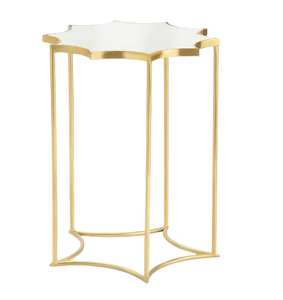 Meubles de salon faits à la main noir poudre enduit carré Table d'appoint en métal Table basse pour la maison salon - Product Image 4