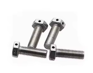 <span class=keywords><strong>Vis</strong></span> de sécurité en fil d'acier perforé sur mesure, avec boulon hexagonal externe pour machines industrielles - Product Image 4