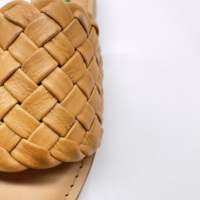 Sandale en cuir à enfiler pour femmes de haute qualité élégante rembourrage confortable respirabilité anti-dérapant Durable pour un usage quotidien
