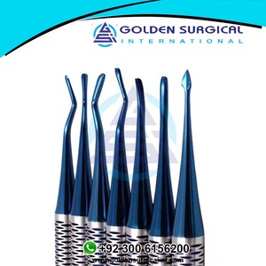 Couteau d'extraction dentaire luxateur pour implants et racines, instrument dentaire en acier inoxydable allemand - Product Image 5