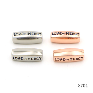 <strong>Custom</strong> Logo Charms <strong>Supplies</strong> for 2025 Styles Bulk Enamel Gold Filled Spacer Beads for Hair Braids <strong>Jewelry</strong> Crafting Loose Metals - Product Image 3