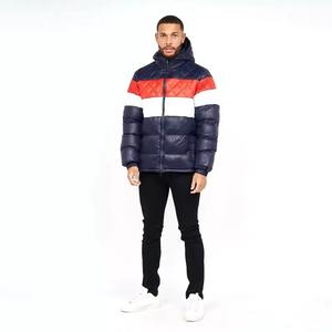 แจ็กเก็ตขนเป็ดของผู้ชายเสื้อนอกน้ำหนักเบาแบบสั่งทำสไตล์บับเบิ้ลสีต้นไม้ขายดี - Product Image 4