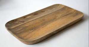 <b>Set</b> of 2 Custom Shape Wood and Metal Islamic Work Platters Prime Quality Food <b>Serving</b> Platters for Restaurant <b>Serving</b> Platters - Product Image 6