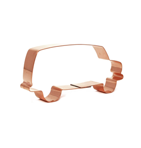 Cortador de galletas de cobre Cortador de cocina de metal hecho a mano Cortador de galletas de cobre decorativo moderno - Product Image 2