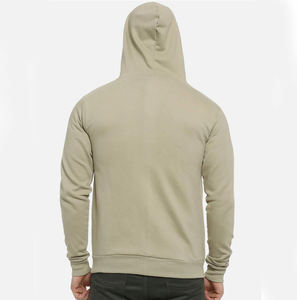2026 nouveaux sweats à capuche personnalisés en gros, sweats à capuche à fermeture éclair intégrale, sweats à capuche en polaire vierges de haute qualité, unisexe, pour hommes - Product Image 4