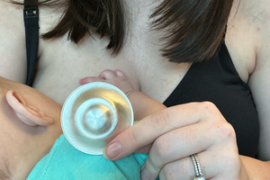 Pur argent 999k tasses d'allaitement protège-mamelons maternité nouvelles mamans essentiel en gros et marque privée disponible - Product Image 2