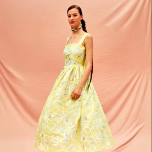 Vestido bordado ucraniano elegante y moderno de estilo único, regalo Original para mujer, vestido Maxi de vacaciones de lino increíblemente suave para mujer - Product Image 1