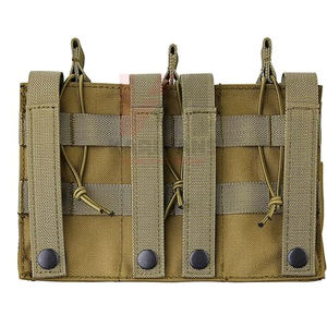 Pochette magnétique tactique triple pour paintball, support de sport, pochette à dessus ouvert, logo personnalisé, conception de couleur, marque OEM, fabricant d'usine - Product Image 6