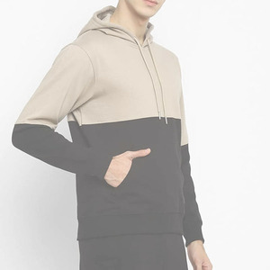 เสื้อฮู้ดแบบสวมหัวผ้าฟลีซทรงปกติ ผลิตตามสั่ง ขายส่ง OEM สำหรับทุกเพศ ฤดูใบไม้ร่วง สีพื้น ผ้าฝ้าย 100% สไตล์สตรีทแวร์ลำลอง ทันสมัย ทนทาน - Product Image 5