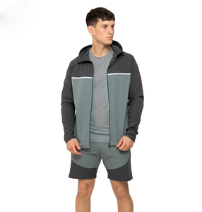 Survêtement d'hiver pour hommes, veste en nylon respirante, collection de shorts avec design personnalisé, tendance pour le printemps, service OEM, bon prix - Product Image 2