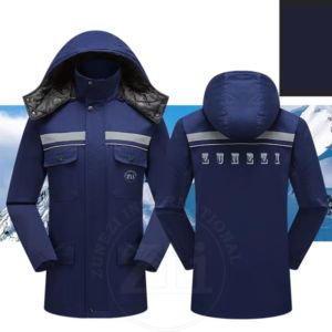 Men's Winter Work <b>Jacket</b> <b>Hi</b> <b>Vis</b> Reflective Waterproof ANSI Class 1 LED Flash Safety Vest Custom Logo Warmer <b>Softshell</b> - Product Image 1