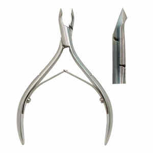 Outil professionnel de soin des ongles de pince à cuticules de pédicure de manucure d'acier inoxydable - Product Image 1