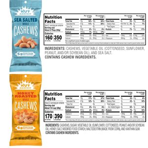 Nut Harvest, <b>Sweet</b> & Salty Cashews Variety Pack, 2.25 Ounce (Pack of 16) - Product Image 6