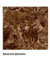 Carreaux de porcelaine de luxe indiens 800x800mm, finition brillante foncée, antidérapants, antibactériens, en brique réfractaire, épaisseur 9mm pour salle de bain et couloir