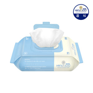 Hanulsoo High Quality Sterile Odorless Wet Wipes for Baby Pure Baby Skin Care Korea Wholesale - Product Image 2