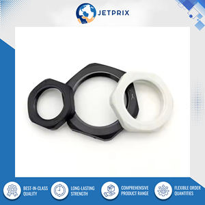 Jetprix International Sécurisé Robuste Acier Inoxydable Nickelé Laiton NPT Contre-écrous pour la Gestion des Câbles Solutions de Presse-étoupe - Product Image 3