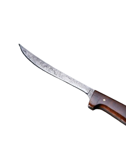Filet en acier damassé fait à la main personnalisé/couteau de pêche manche en bois couteaux de filet de cuisine - Product Image 2