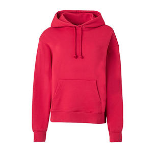 Sweat à capuche oversize pour femme avec logo personnalisé, décontracté, doux, respirant, en toile de coton thermique, tendance streetwear, taille XS - Product Image 3