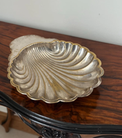 Piring besar berbentuk kerang kerang kerang besar piring dekoratif untuk makanan laut pantai berkemah logam mangkuk klasik Aluminium