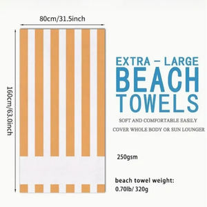 Serviette de plage et de piscine en coton léger de haute qualité, vente en gros de haute qualité, nouveau design personnalisé et très vendu - Product Image 4