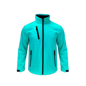 Chaqueta universitaria de algodón lavado pesado para hombre al por mayor, chaqueta de invierno forrada de Sherpa con capucha y cremallera, tela Softshell para exteriores, ajuste holgado - Product Image 1